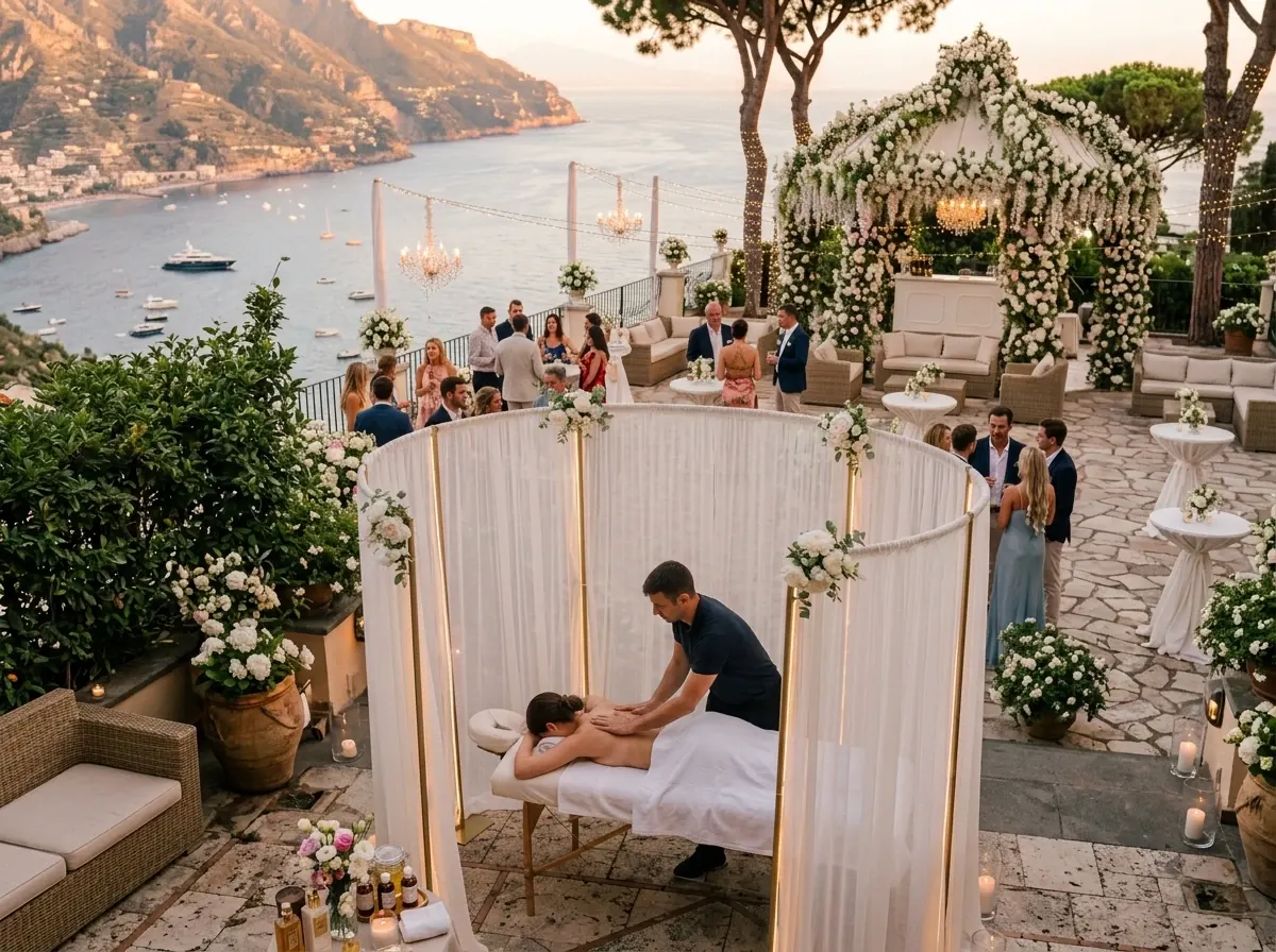 Masaje para la novia y damas de honor antes de la boda, Masajemalaga